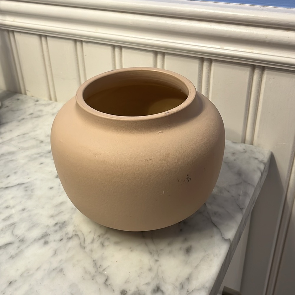 Anthropologie Clay Vase NWT